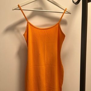 Urban Outfitters orange knit dress